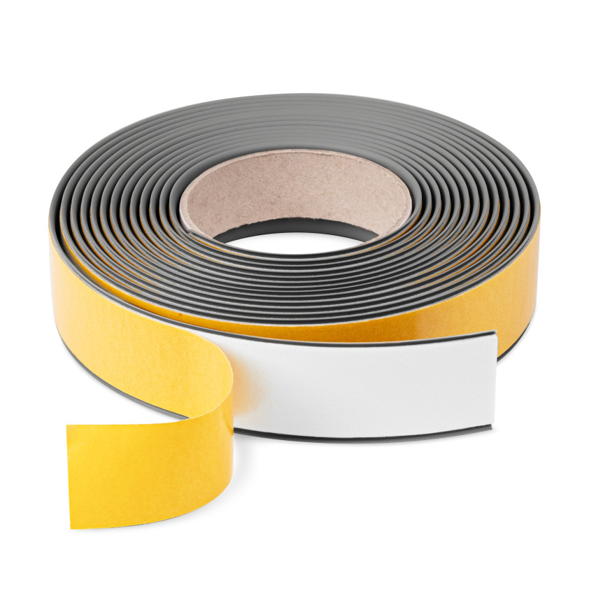 Prahové a dilatační lišty, samolepicí PVC, grafitové