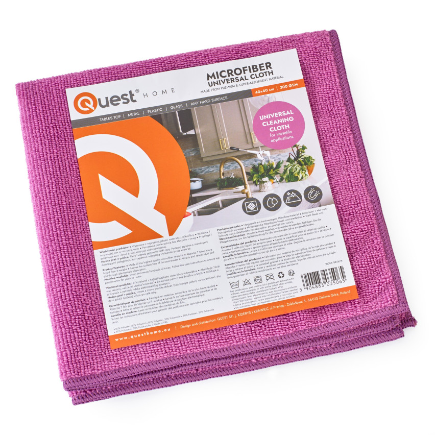Panno multiuso in microfibra – All Pink, Rosa