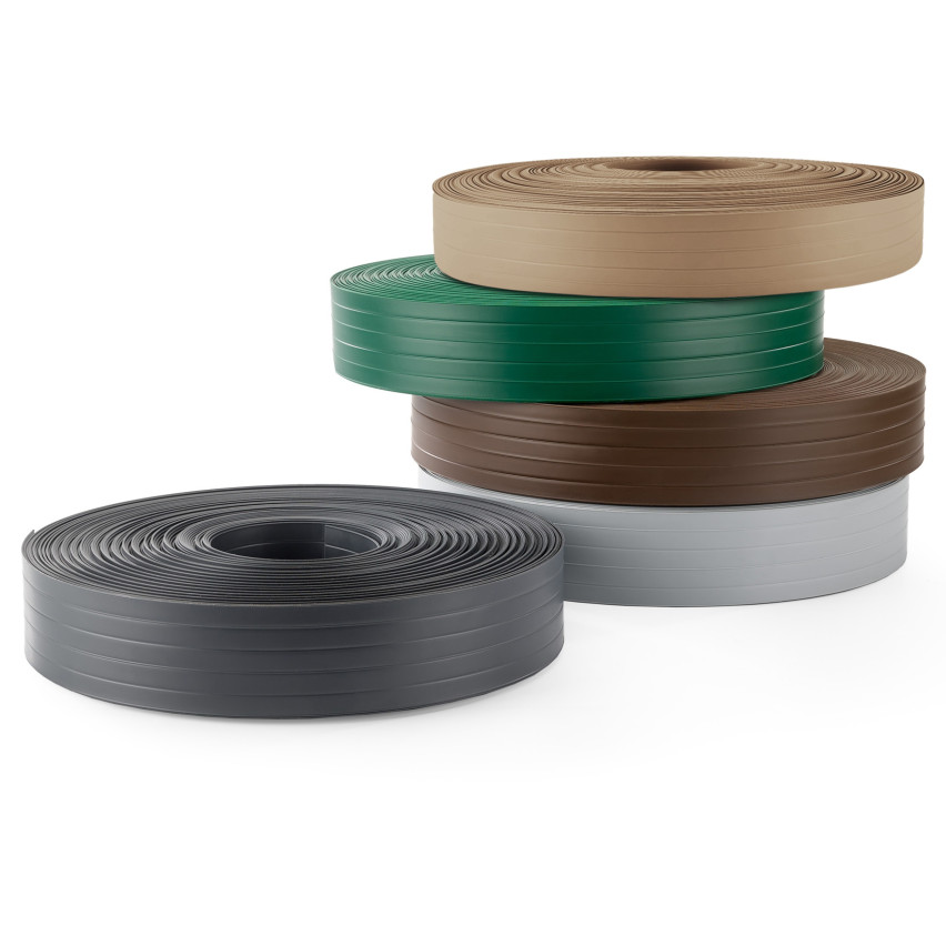 Nastro per recinzioni in PVC verde, 900 g/m², RAL 7016, ideale per privacy e protezione