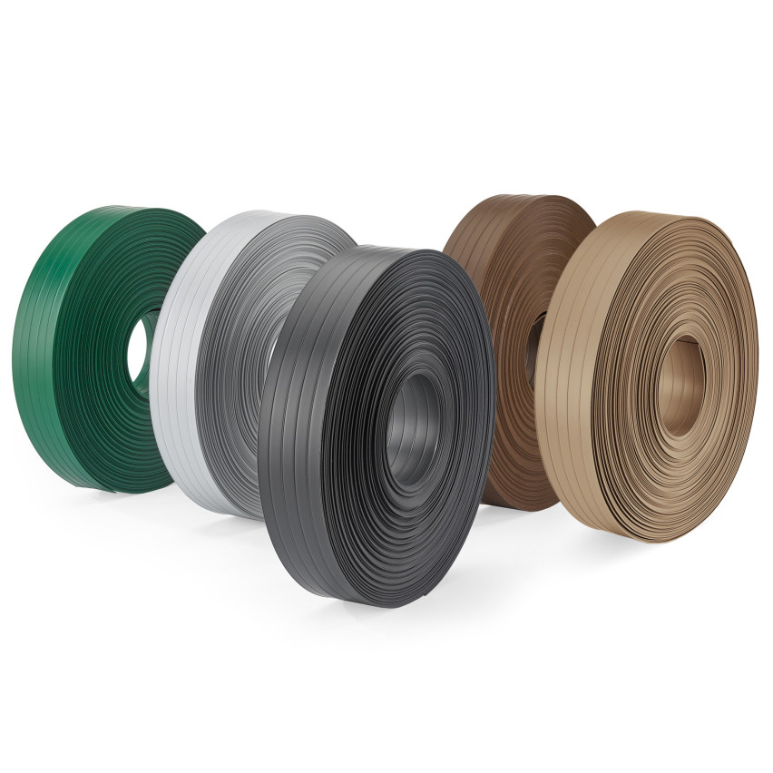 Nastro per recinzioni in PVC verde, 900 g/m², RAL 7016, ideale per privacy e protezione