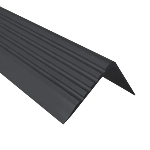 Non-slip stair nosing 50x42mm 150cm, black