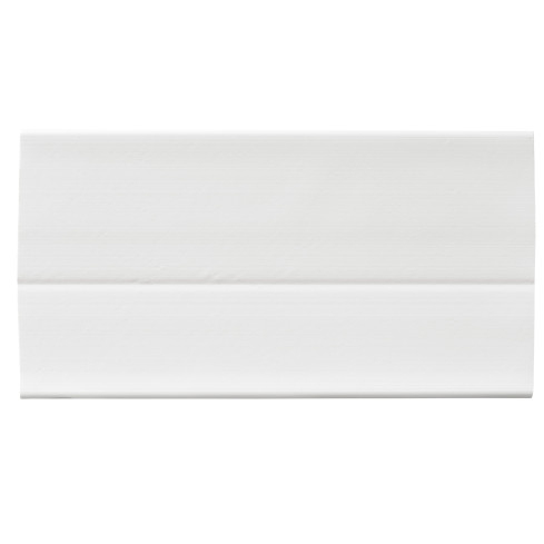 PVC self-adhesive skirting board 916, faded white, 32x23